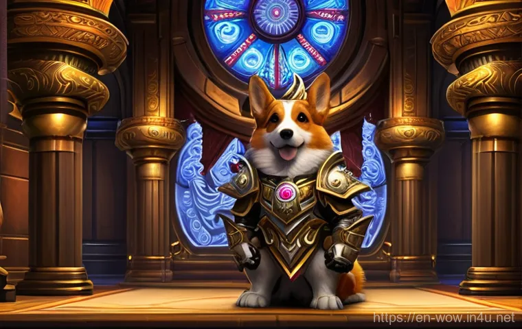 월드 오브 워크래프트 연합 경매장 활용법 - **Efficient Gatherer in a Lush Landscape:**
    "A diligent World of Warcraft character, robustly dr...